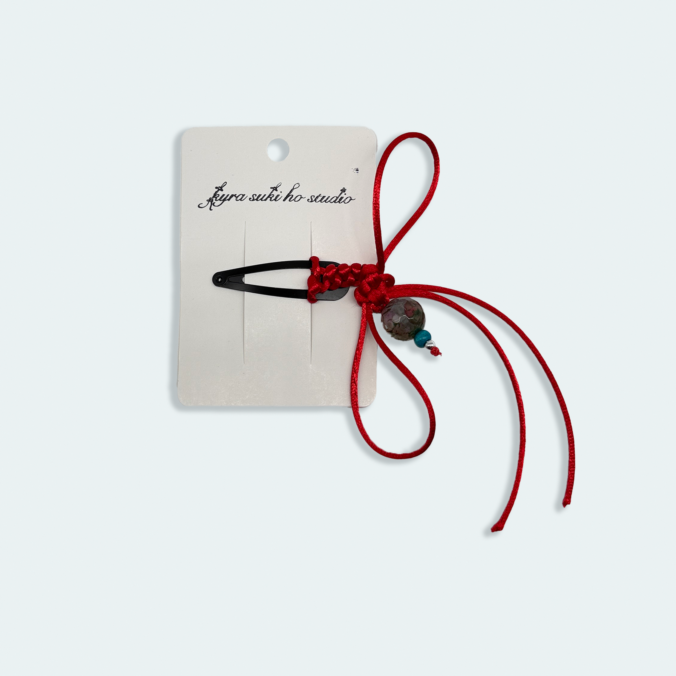 'prosperous pin' red