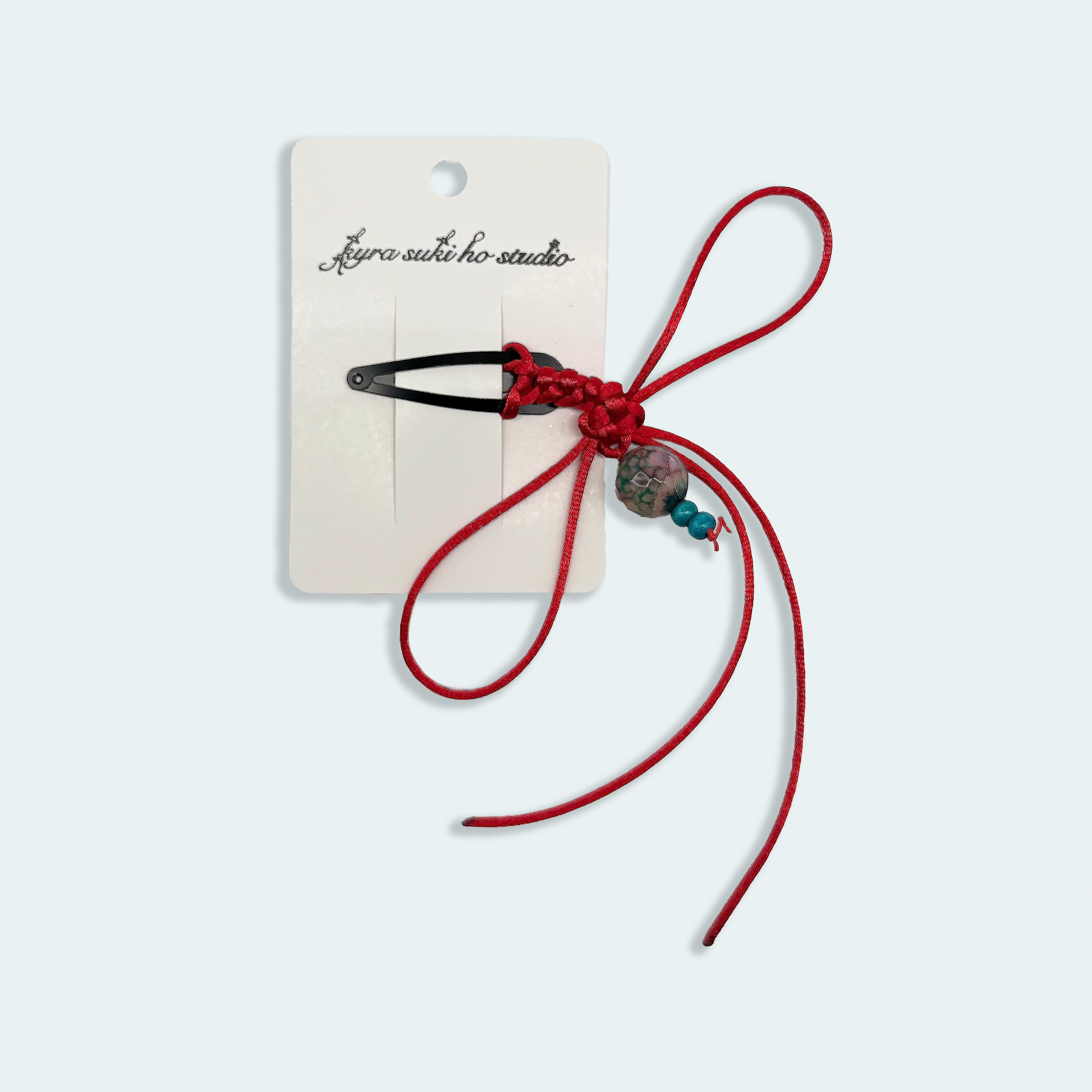 'prosperous pin' red