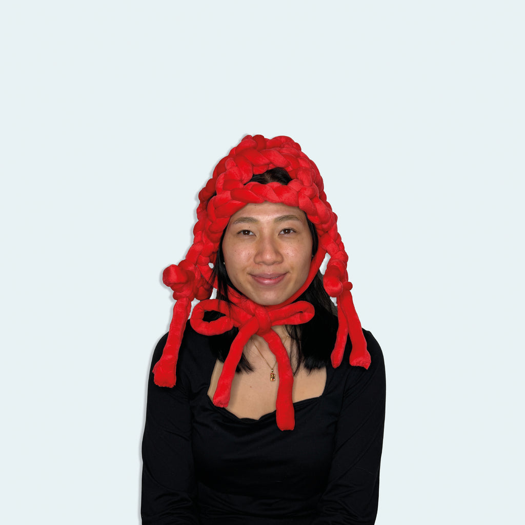 'blessed bonnet' vermillion 朱