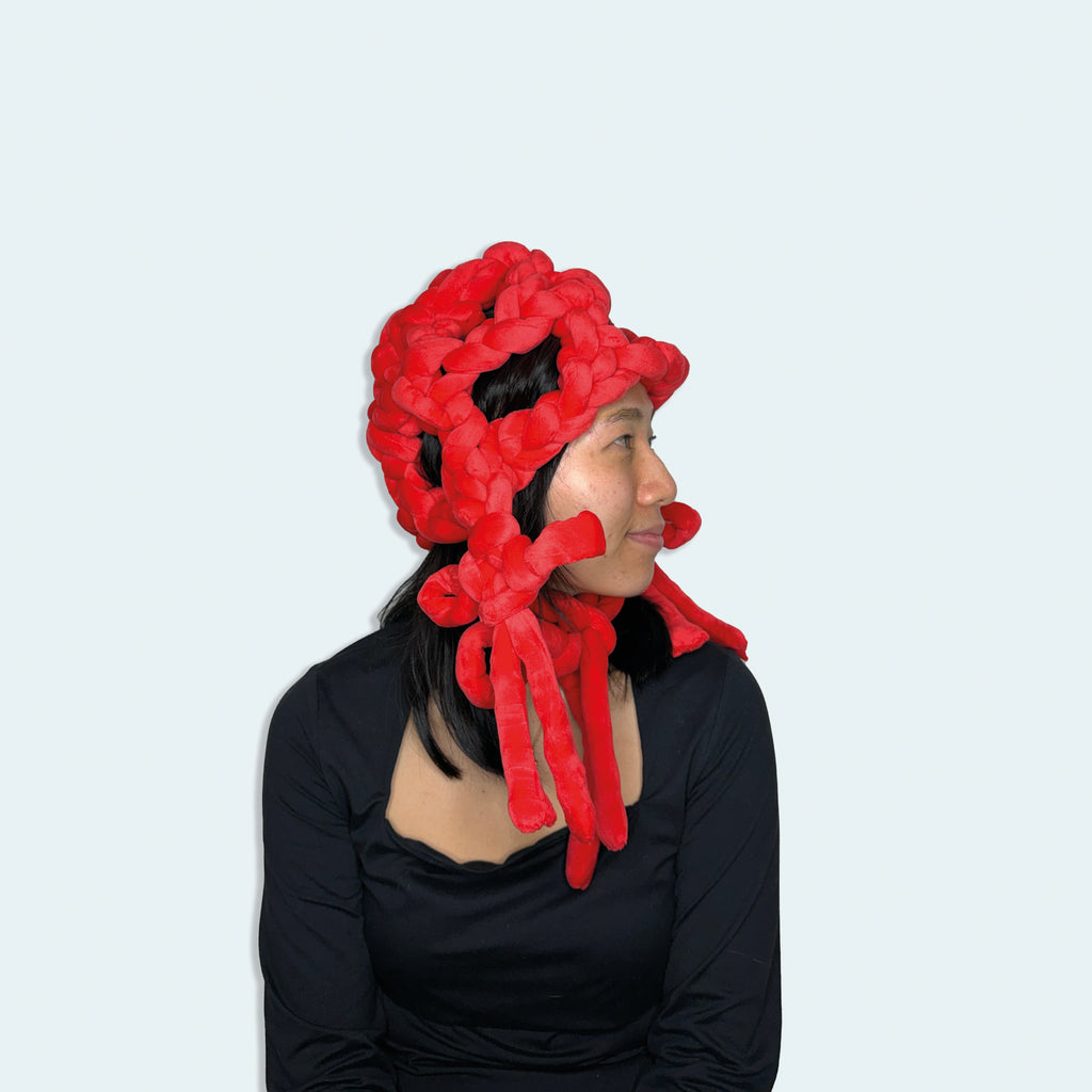 'blessed bonnet' vermillion 朱